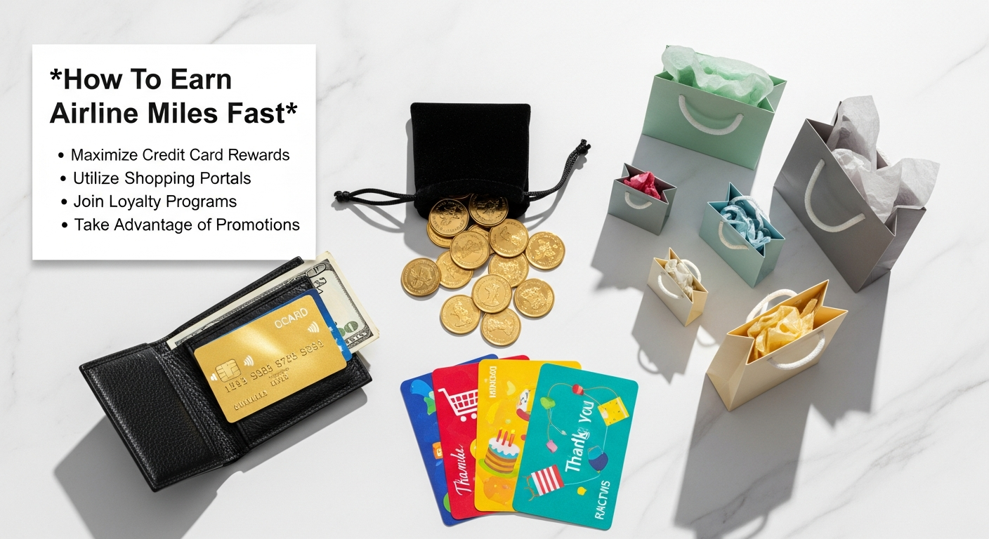 How To Earn Airline Miles Fast 2026