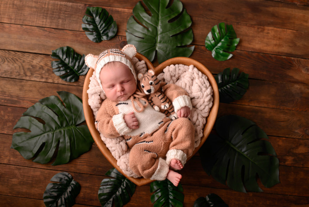 Portrait of cute adorable smiling white Caucasian baby girl boy