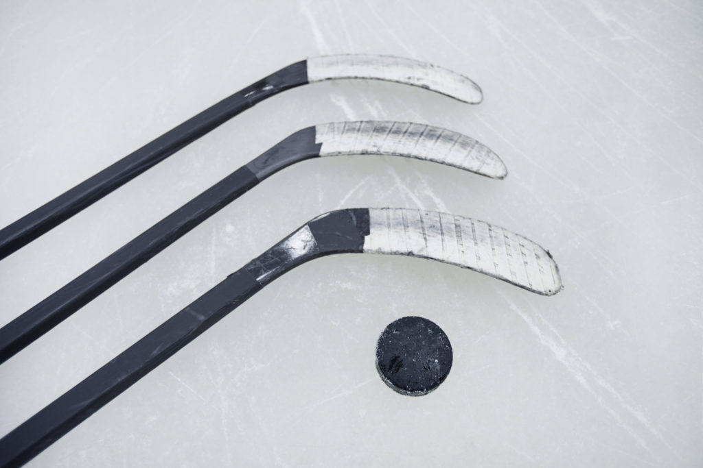 Hockey Sticks Background