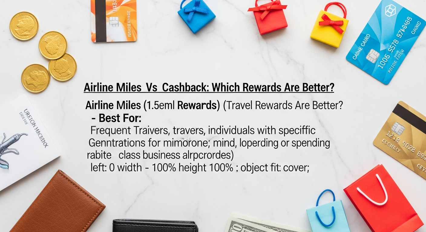 Airline Miles Vs Cashback Which Is Better