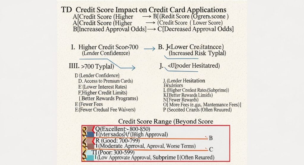 credit score impact on credit card applications — featured illustration