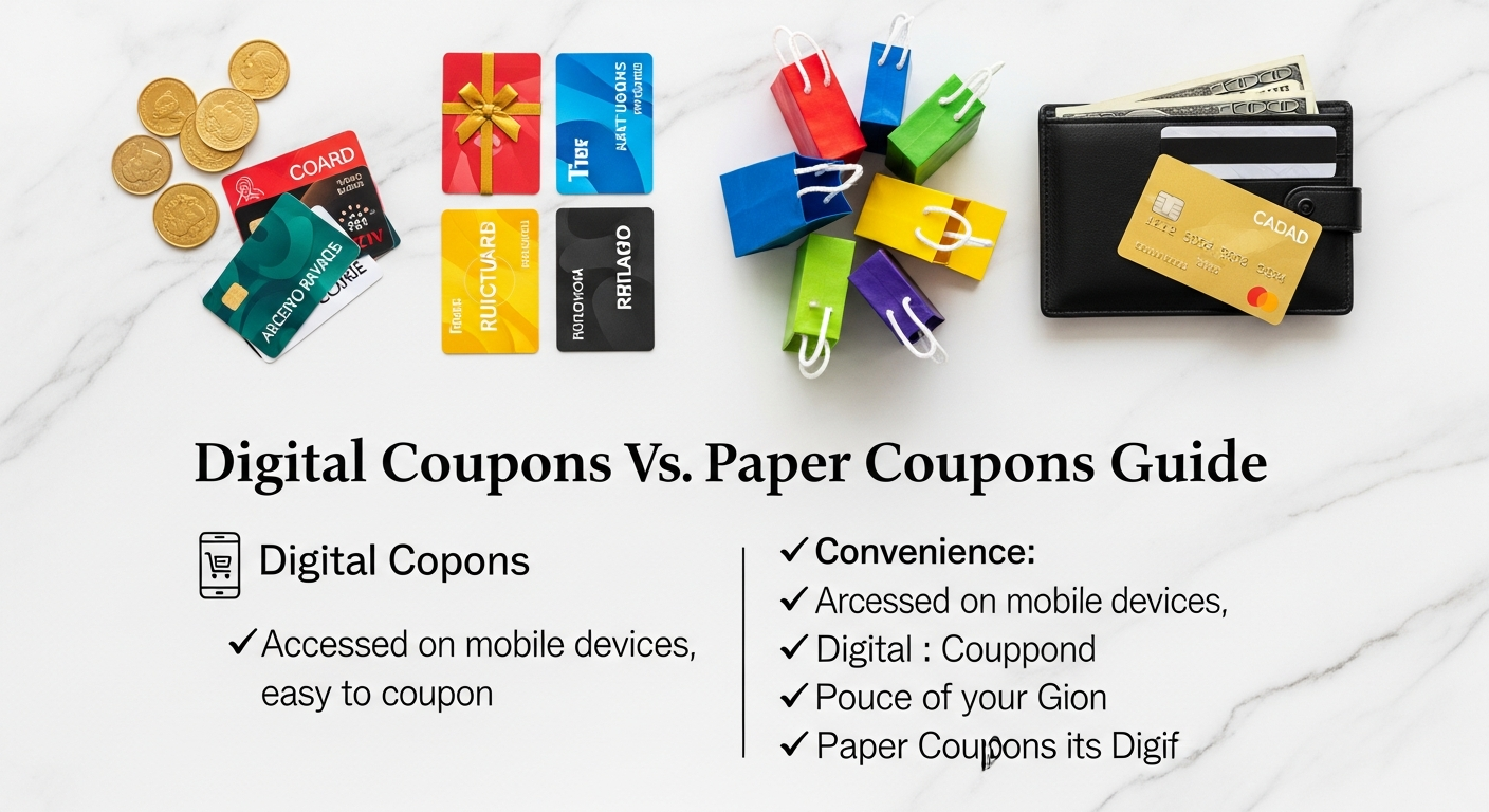 Digital Coupons Vs Paper Coupons Guide