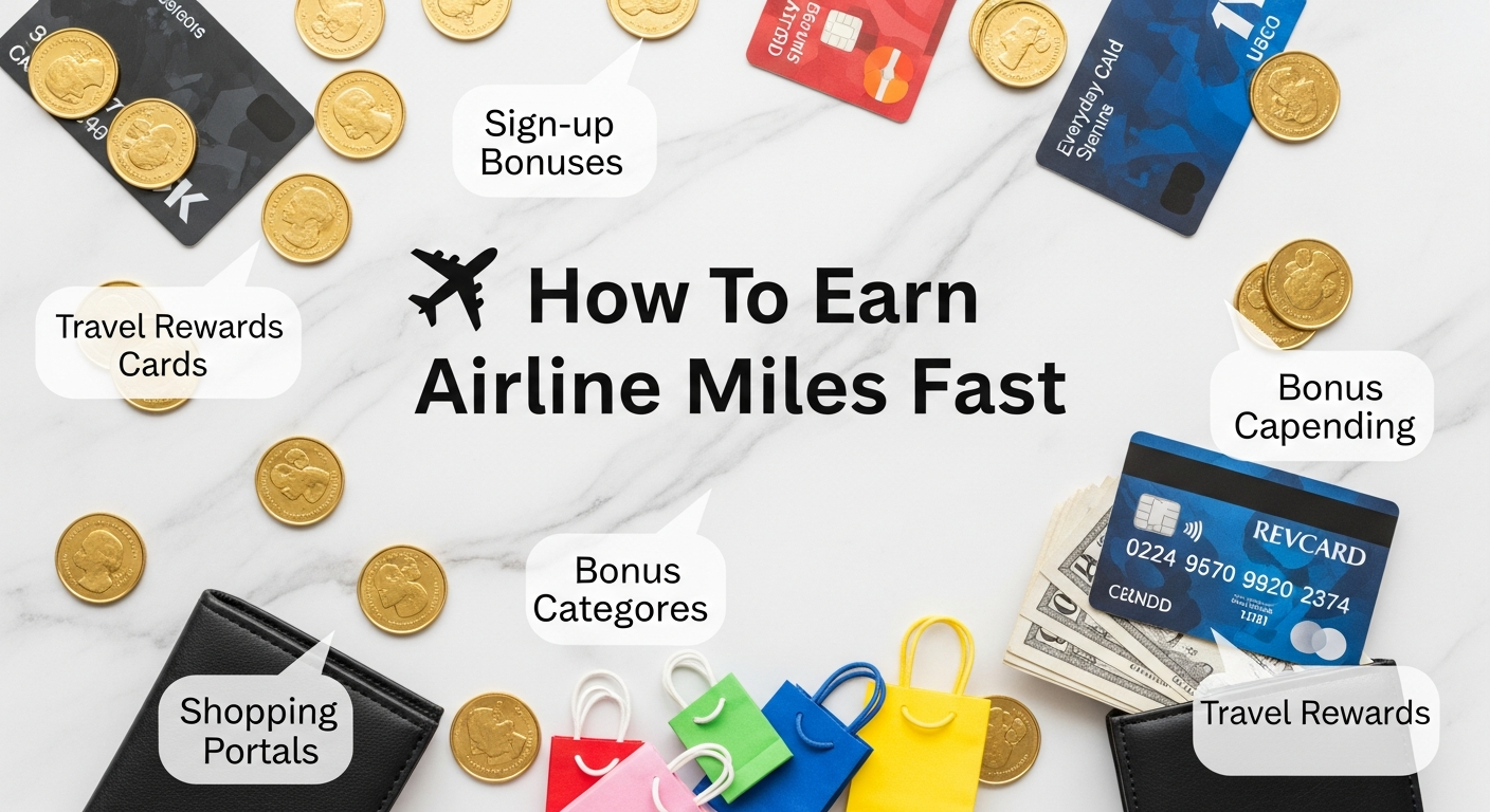 How To Earn Airline Miles Fast 2026