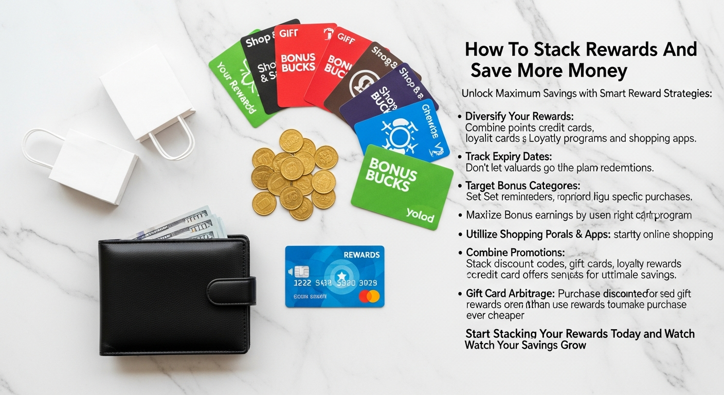 How To Stack Rewards And Save More Money