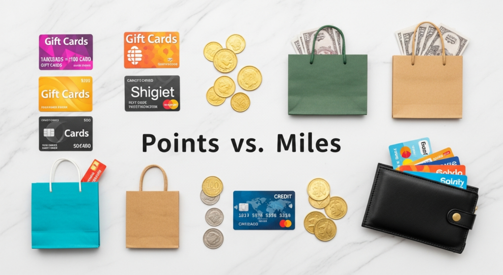 points vs miles what is the difference