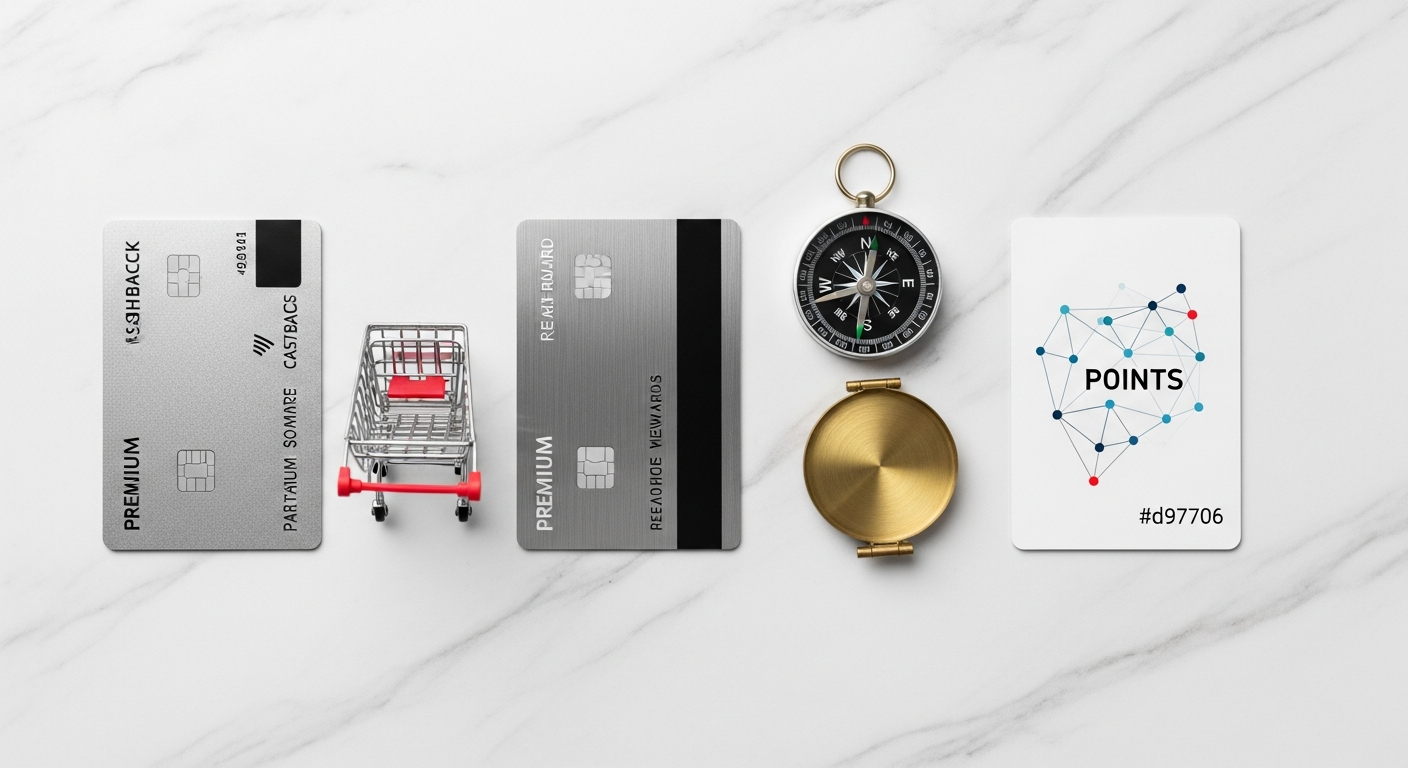 Stack of various credit cards used for strategic card stacking and category optimization