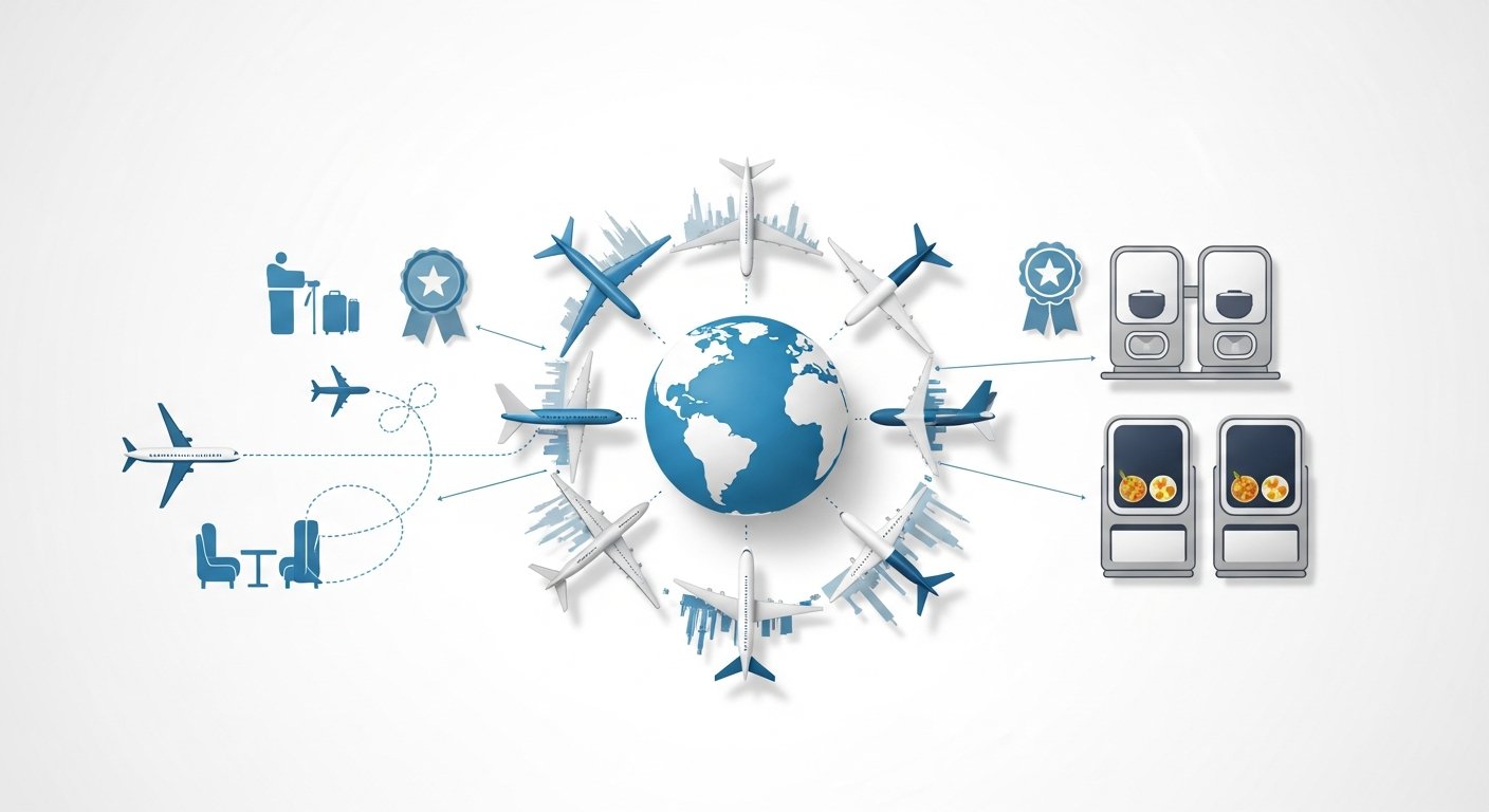 enhanced earning and redemption opportunities across global networks — airline alliances benefits