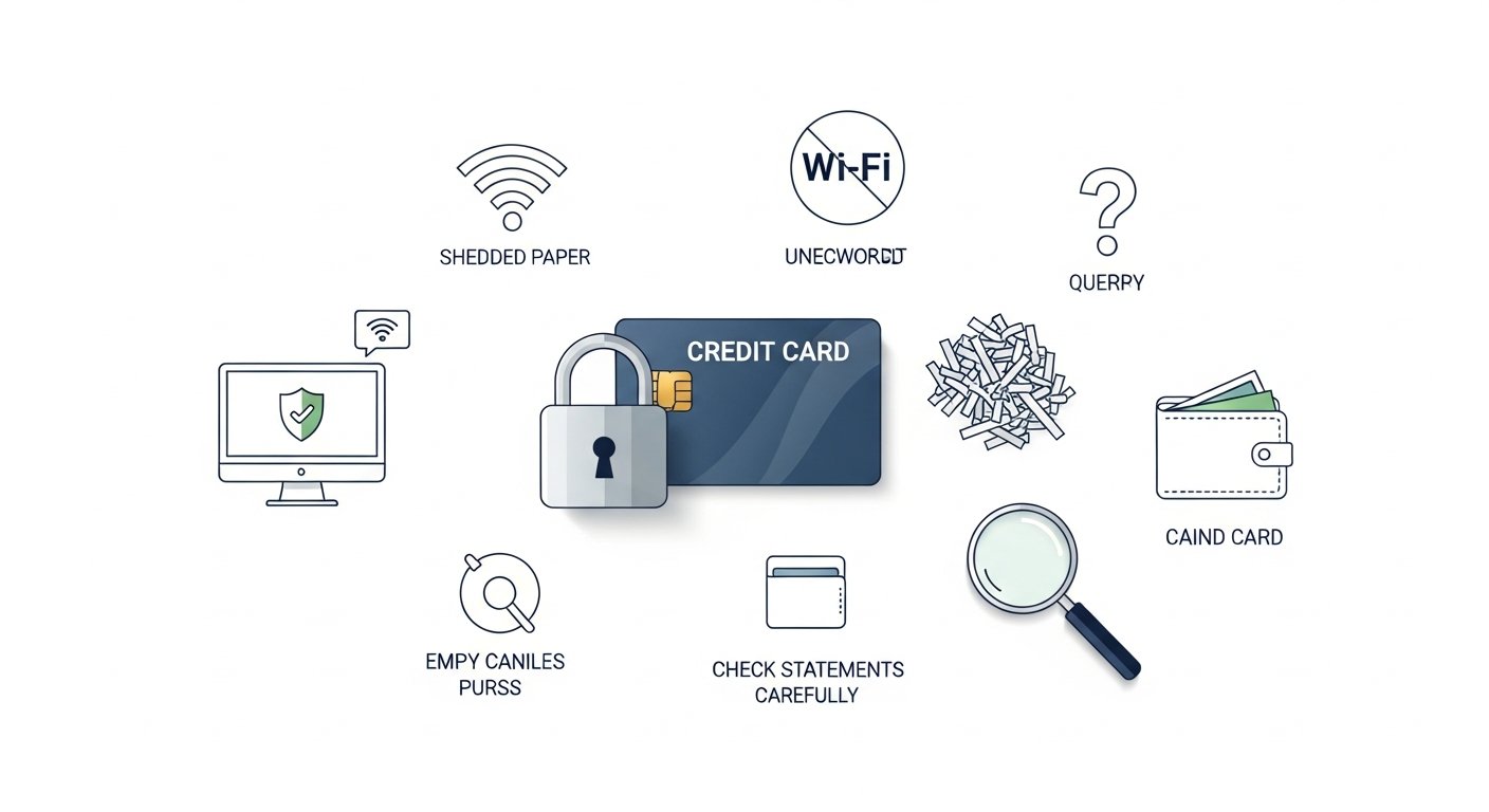 what should you do if your credit card information is compromised? — credit card security tips