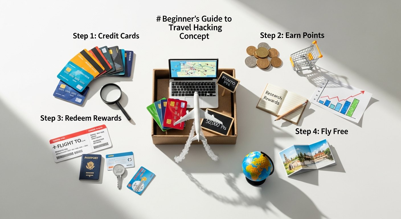 beginner's guide to travel hacking - photo 2 illustration