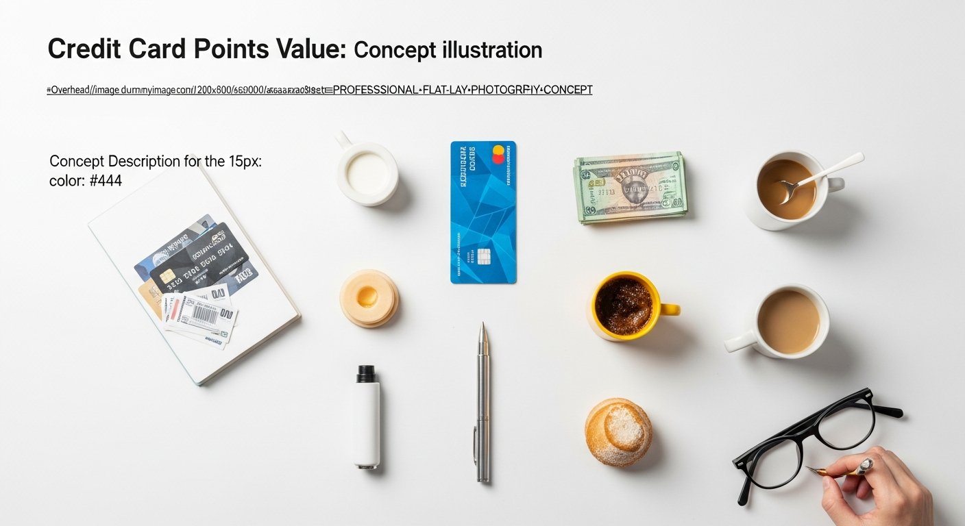 credit card points value - photo 2 illustration