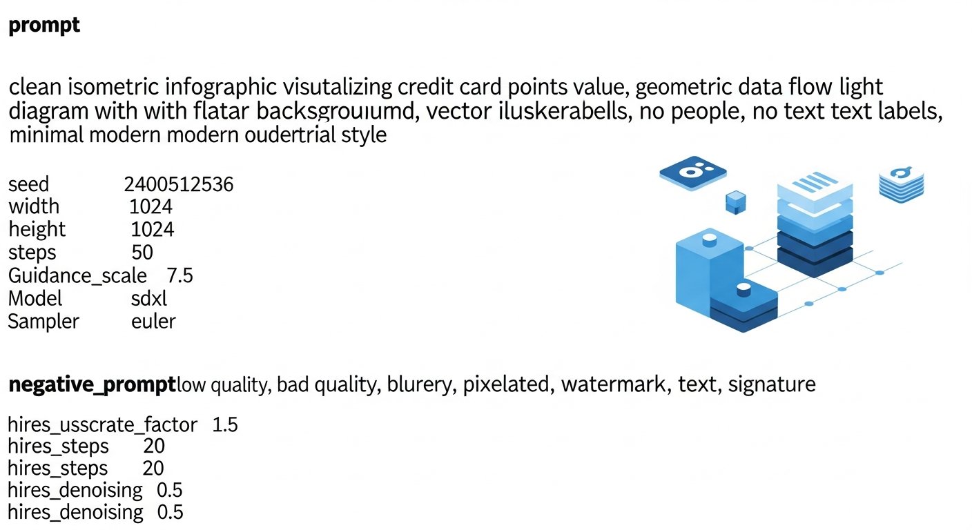credit card points value - infographic 4 illustration