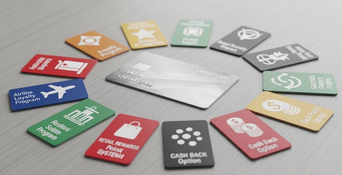 Credit card rewards transfer partners illustration for loyalty programs and smart shopping
