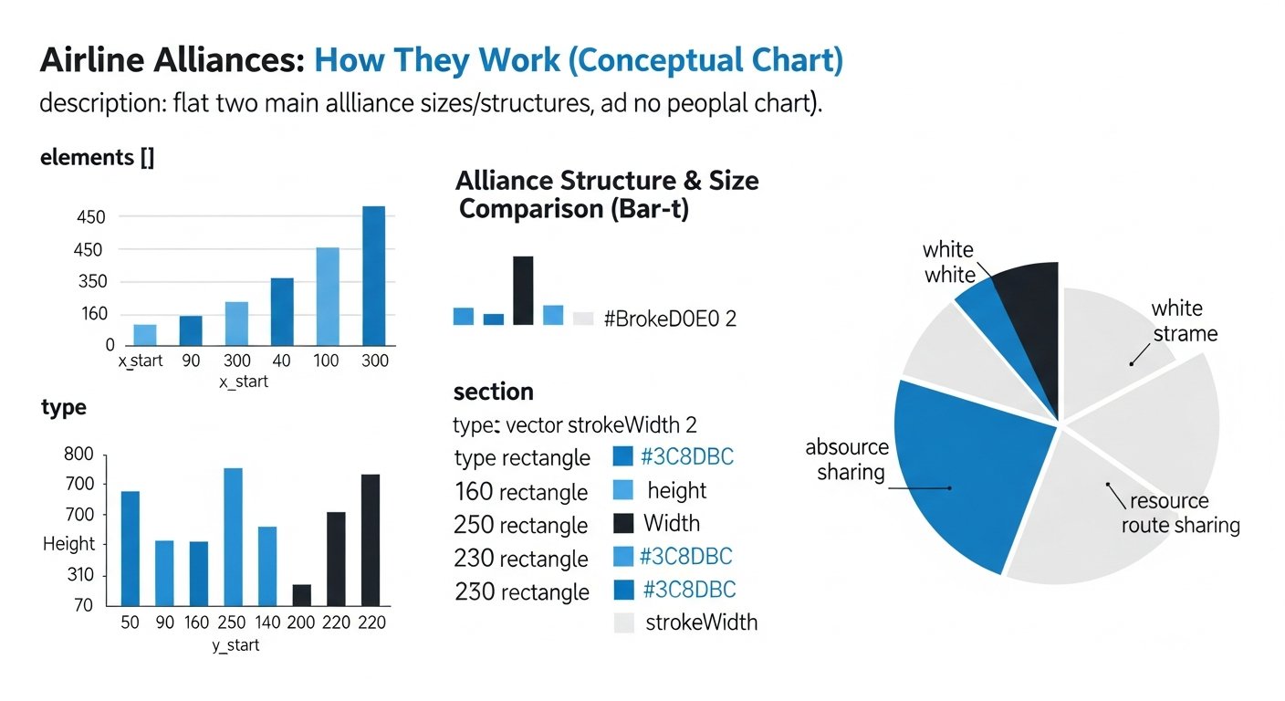 how do airline alliances work - chart 6 illustration